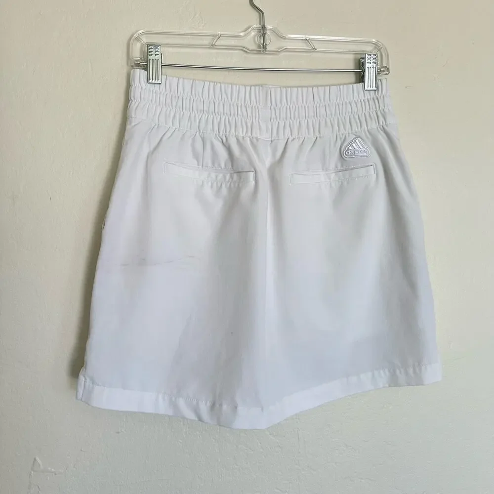 Adidas White Golf Skirt Built-in Shorts Size Small - Picture 2 of 11